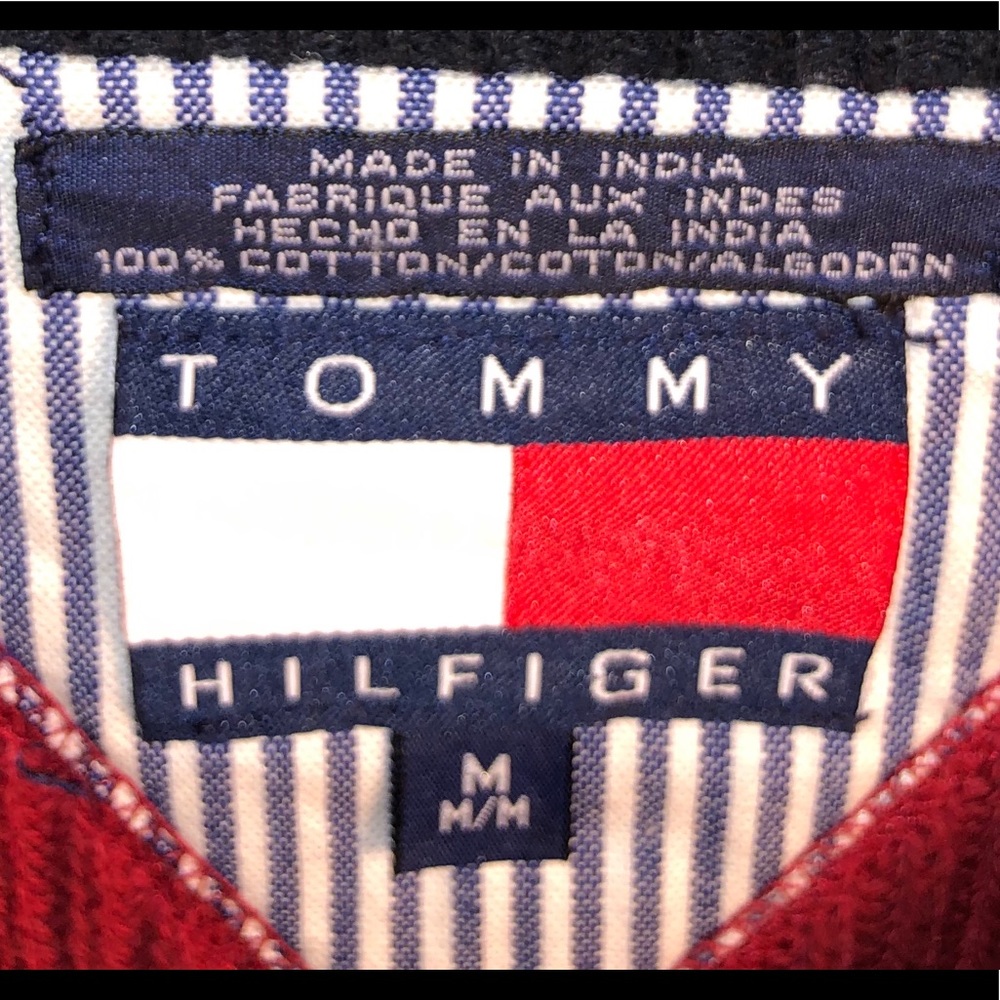 Tommy Hilfiger Rib Knit Sweater.